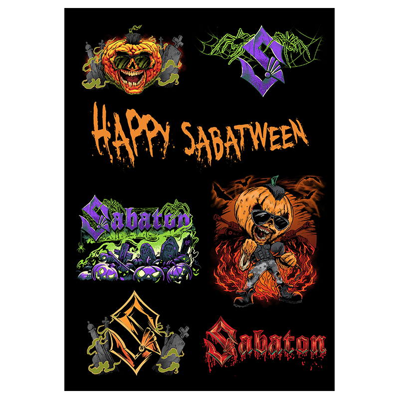 Halloween Holographic Sticker Sheet
