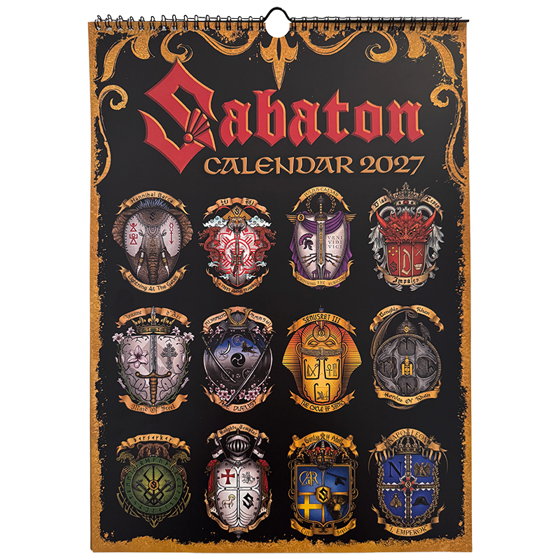 Coat Of Arms Legends Calendar 2027