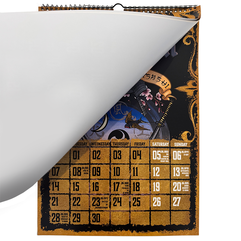Coat Of Arms Legends Calendar 2027