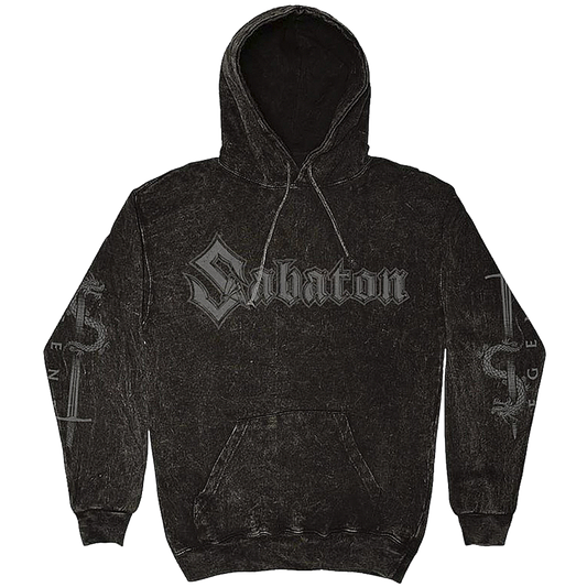 Legends Swords Mineral Wash Pullover Hoodie