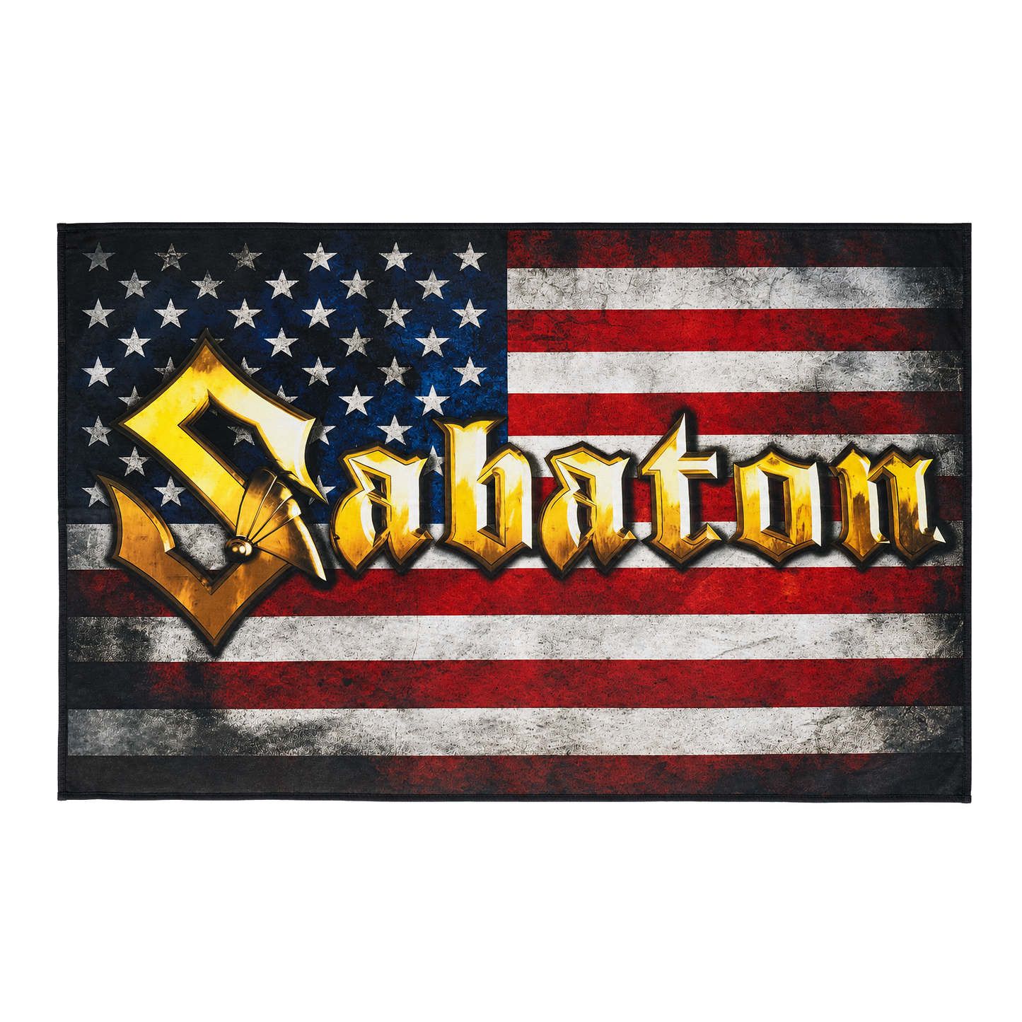 USA Sabaton Logo Flag