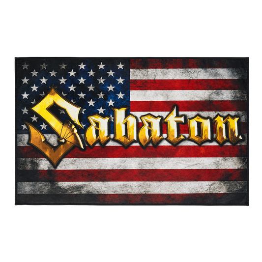 USA Sabaton Logo Flag